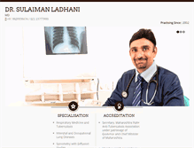 Tablet Screenshot of drsladhani.com